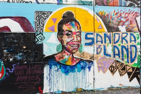 "Sandra Bland mural"
