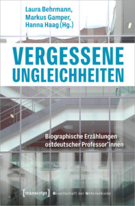 Das Bild zeigt das Cover des Buches "Vergessene Ungleicheiten", erschienen 2024, von Behrmann, Gamper und Haag herausgegeben.